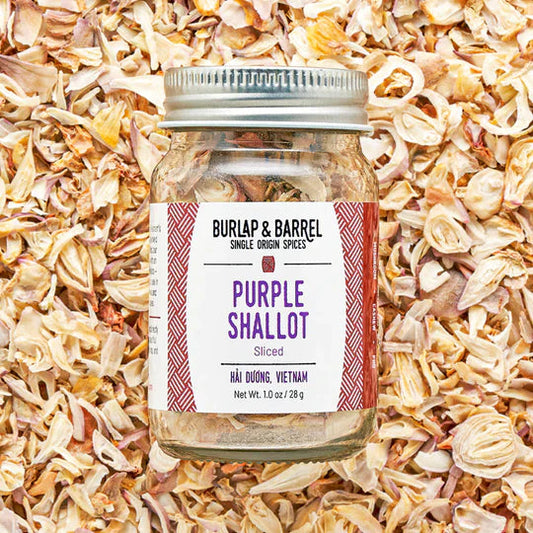 Purple Shallot Sliced